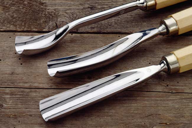 sgorbie e scalpelli per legno