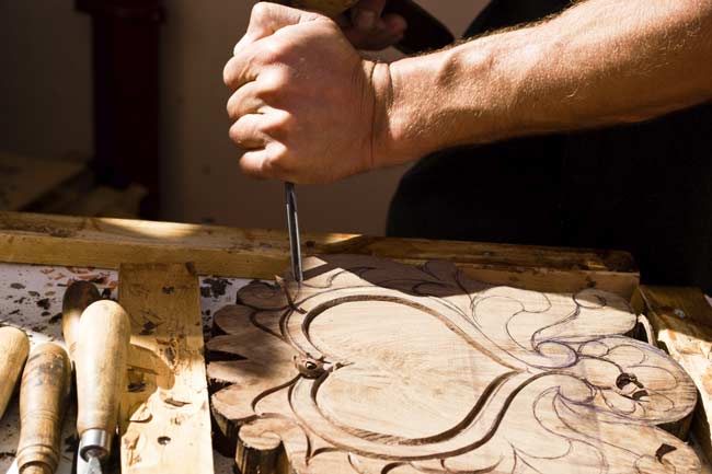 sgorbie e scalpelli per legno