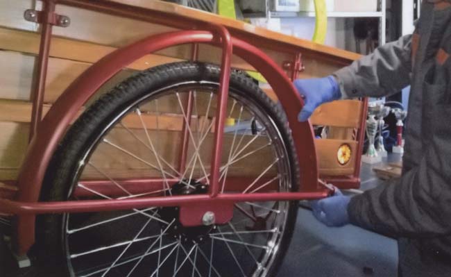 carretto in legno
