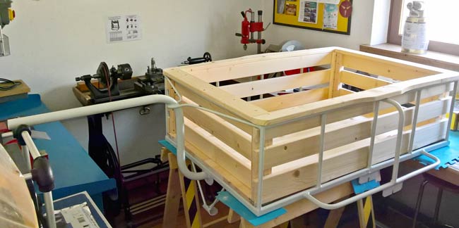 carretto in legno