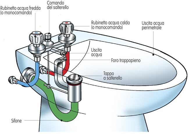 disegno bidet