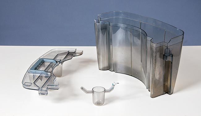 vaschetta con galleggiate deumidificatore
