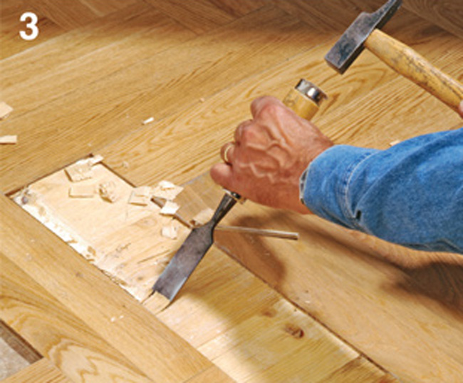 riparare parquet danneggiati
