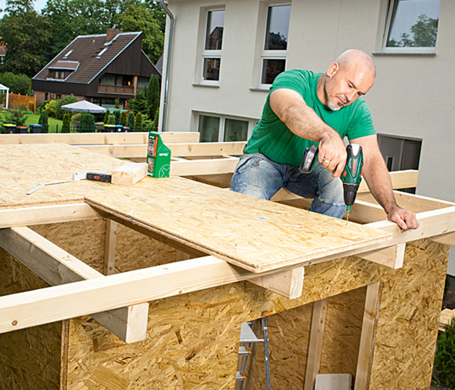 costruire una casetta di legno