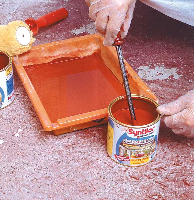 vernice per cemento