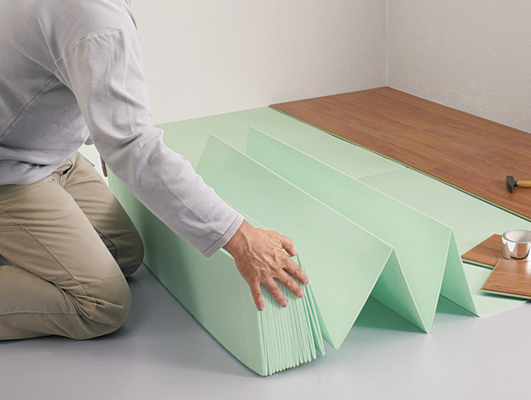 parquet flottante