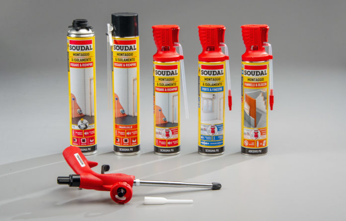 schiume poliuretaniche soudal