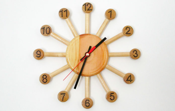 orologio da parete fai da te
