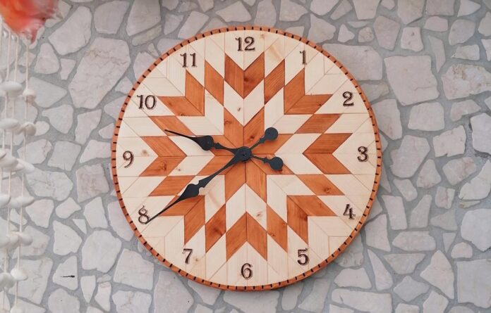 orologio da parete fai da te