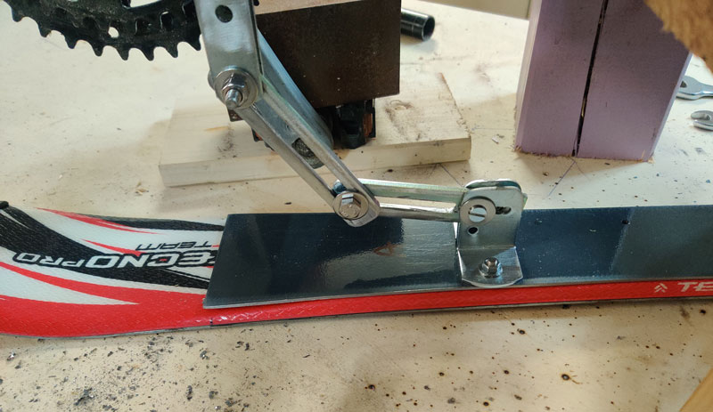 bicicletta da sci