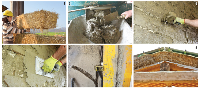 costruire case di paglia