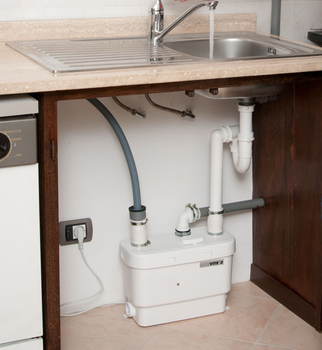 lavabo con pompa sanitrit