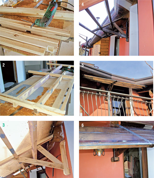 tettoia in legno