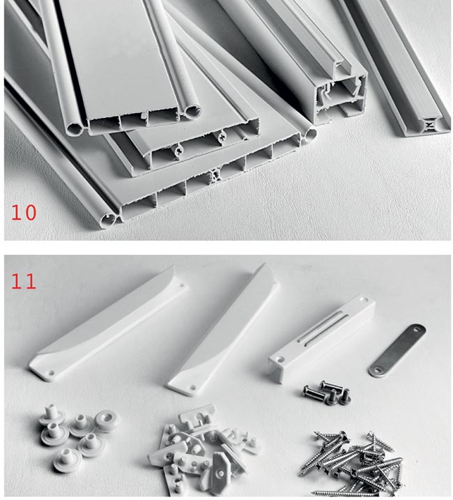 porta riducibile in pvc