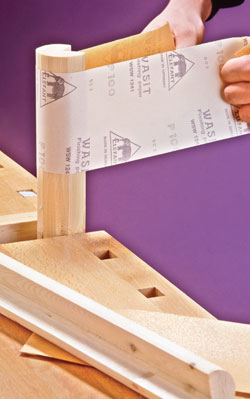 Carta abrasiva per legno