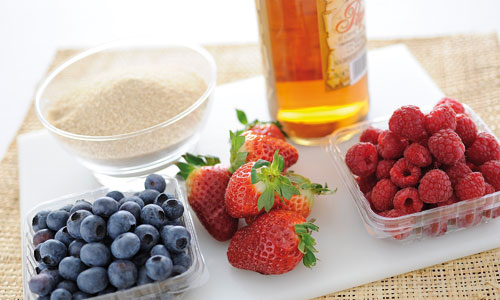 dessert frutta e rum