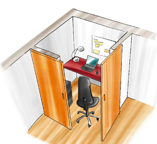 Organizzare lo spazio per lo studio