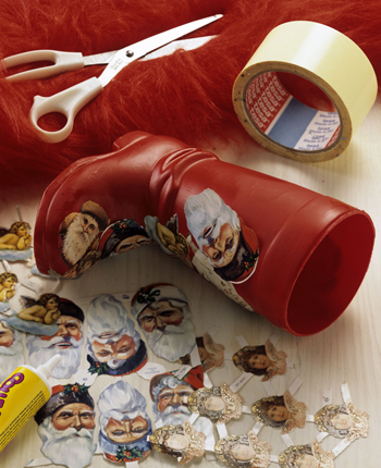 decoupage calze della befana