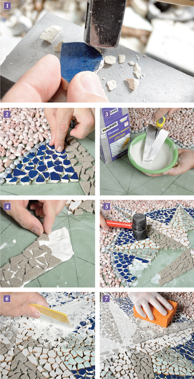 realizzare un mosaico