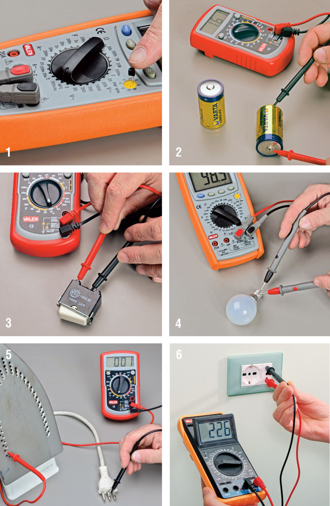 utilizzo tester