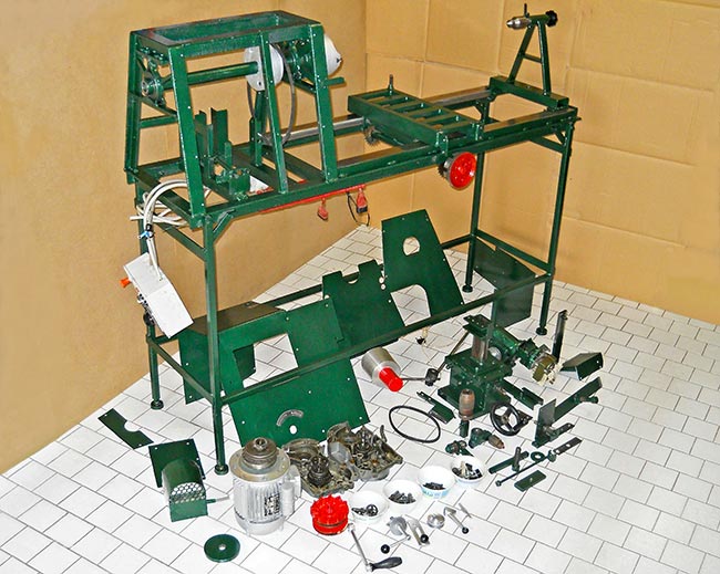 tornio autocostruito