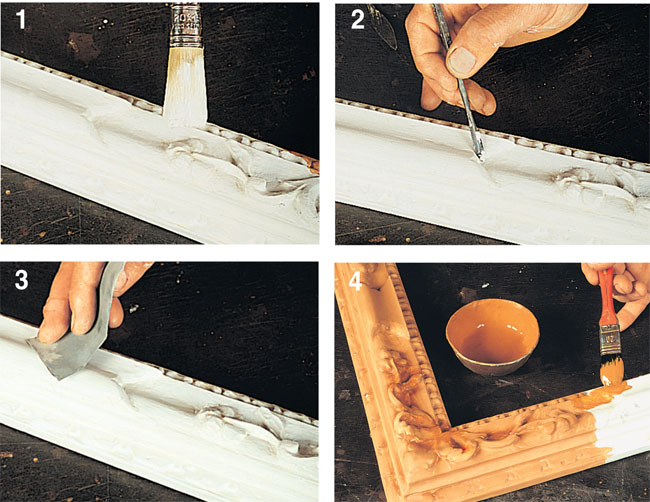 Restaurare una cornice dorata, restauro cornici dorate, restaurare una cornice, doratura, cornice dorata, come restaurare una cornice, bolo, foglia d'oro, restauro
