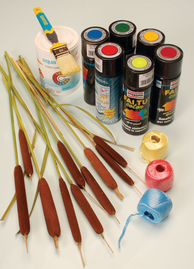 Tife decorative fai da te, tife, tifa, typha, decorazione, fai da te, idee creative