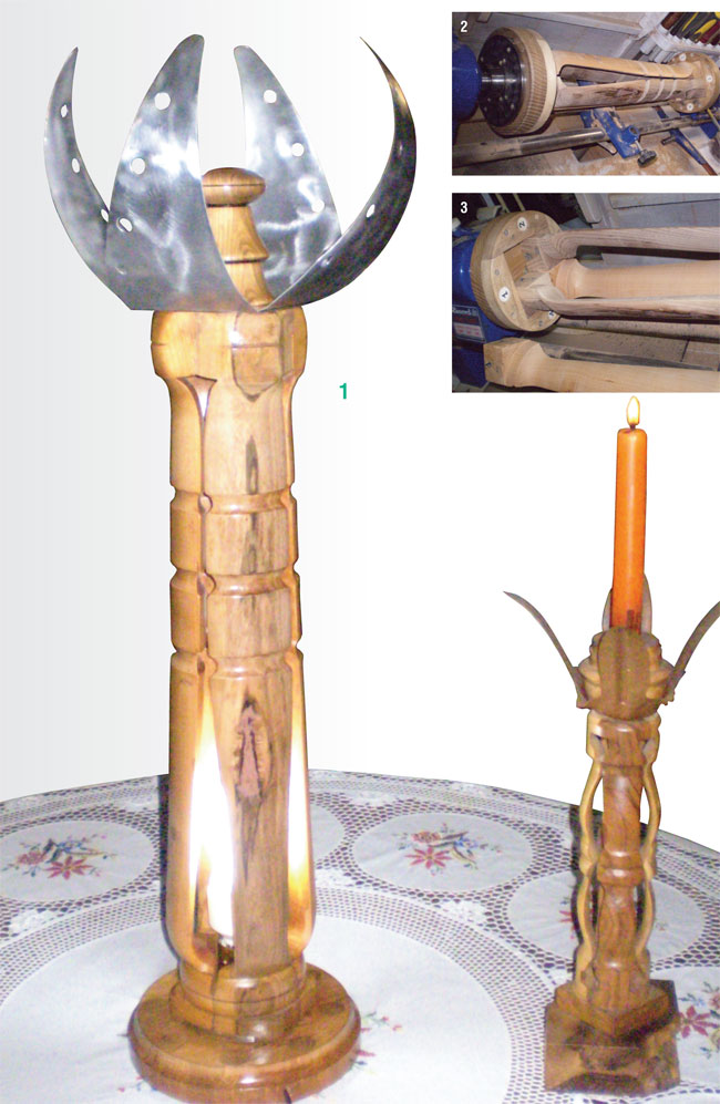 candelabro fai da te