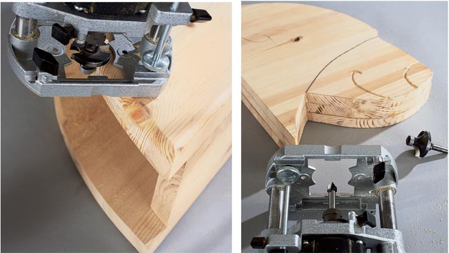 fresare il legno