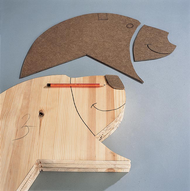 guida di taglio in masonite