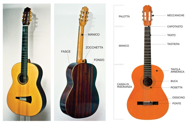 terminologia chitarra