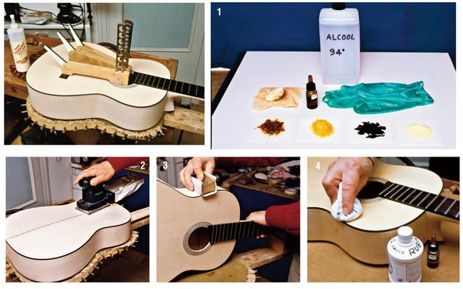 lavorazione chitarra