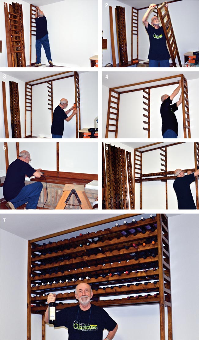 installazione cantinetta vino