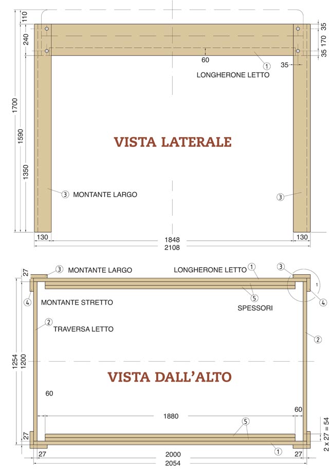 progetto letto