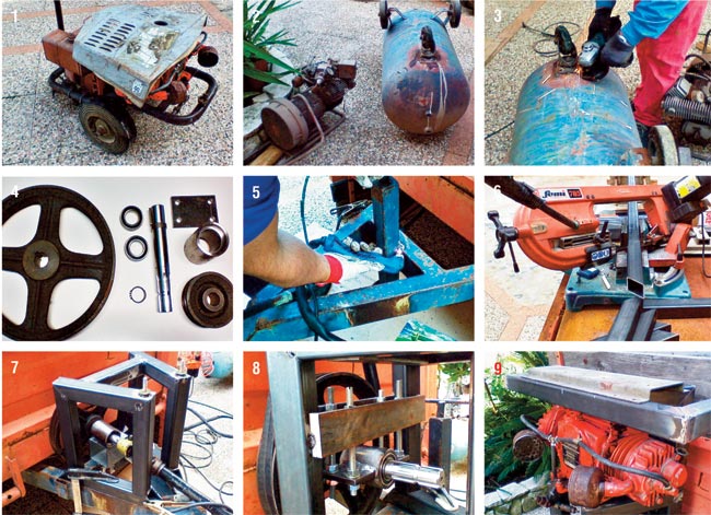 supporto motocompressore