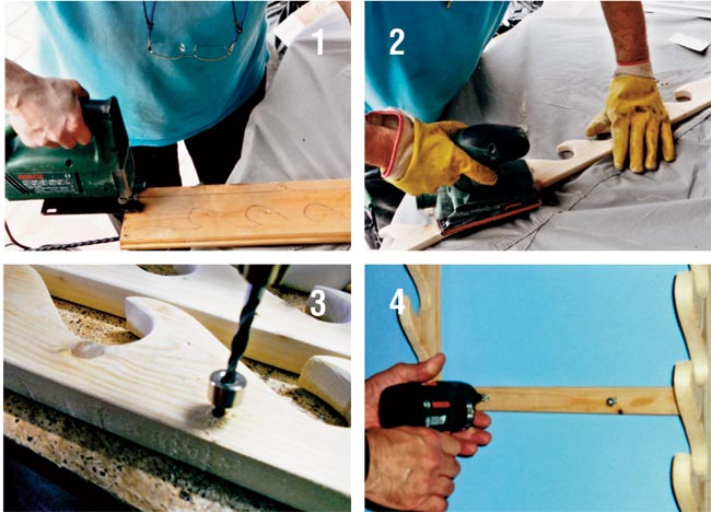 come costruire un portaspade in legno