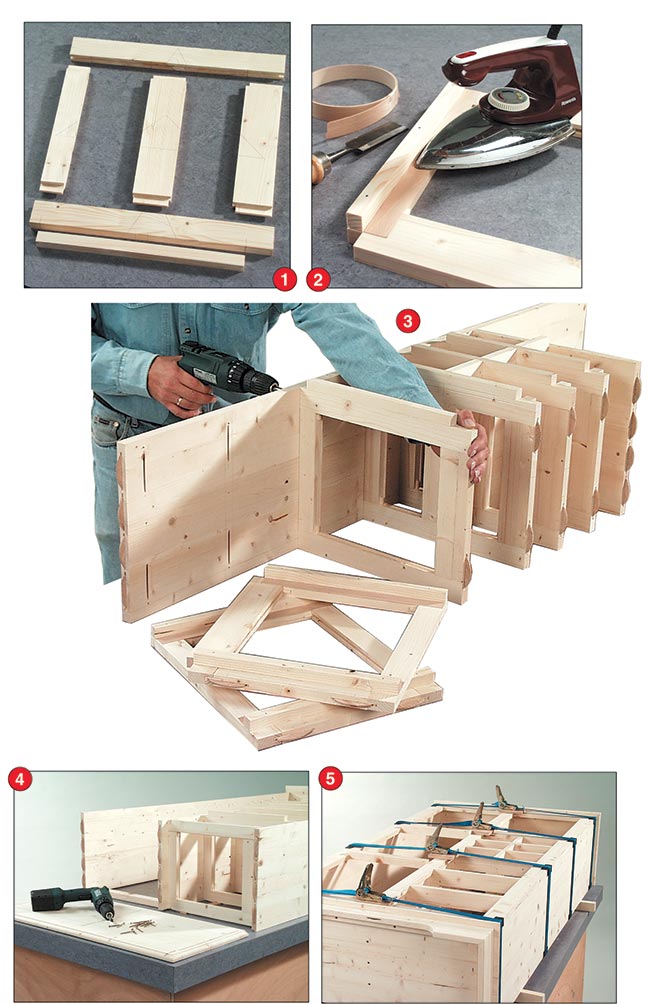 ripiani di legno