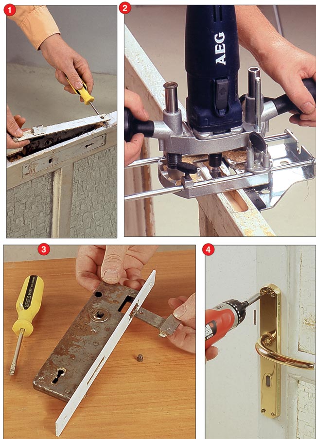 installare maniglia porta