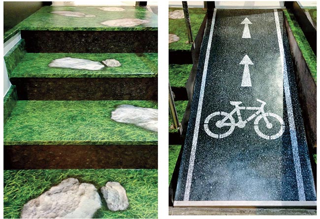 pellicole adesive per pavimenti