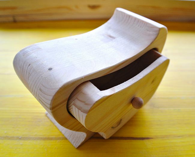 portagioie in legno