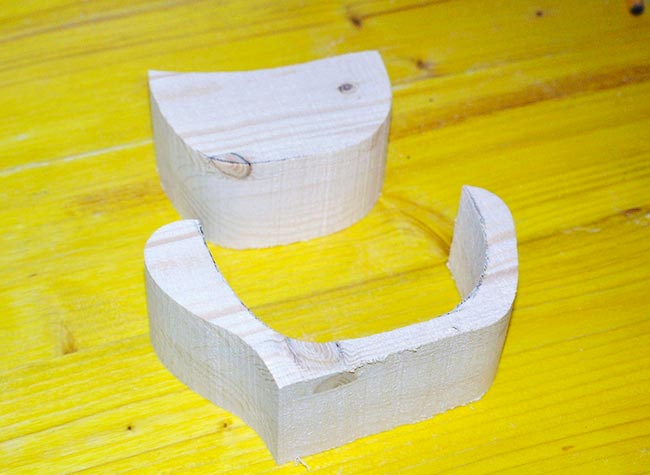 legno tagliato