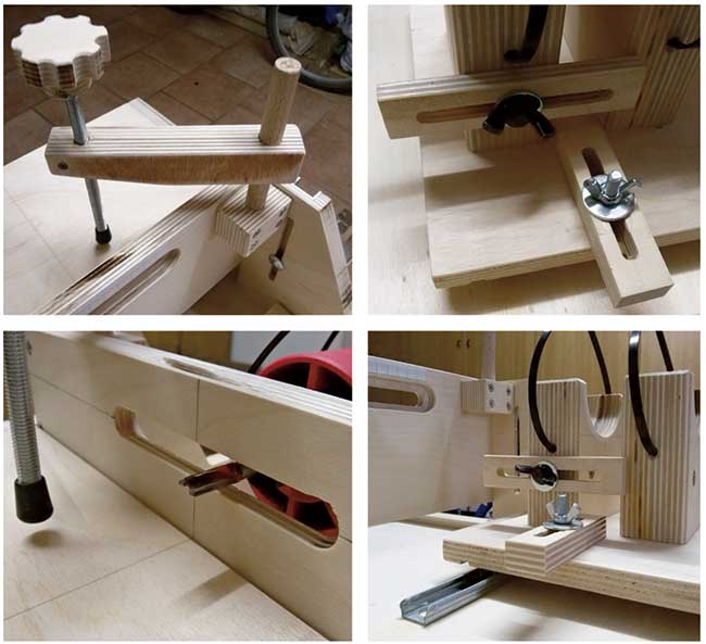 mortasatrice portatile di legno